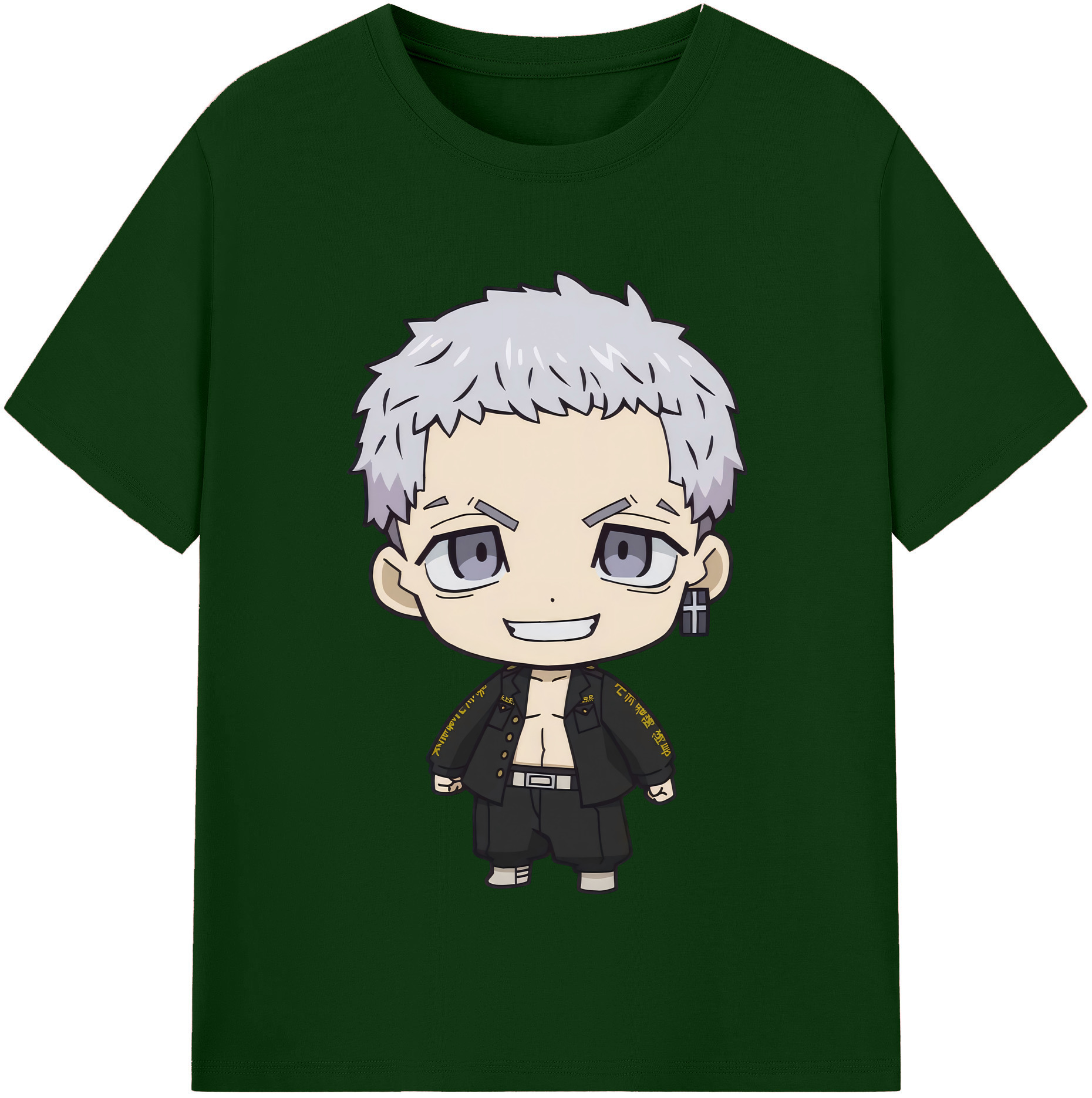 （画像用） 東京リベンジャーズ Tokyo Revengers 綿100％半袖Tシャツ（フロントプリント）